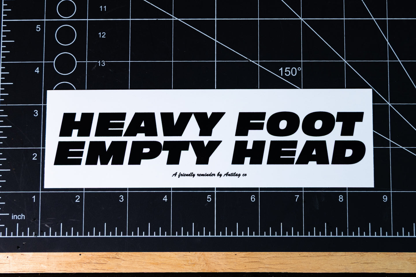 Heavy Foot decal